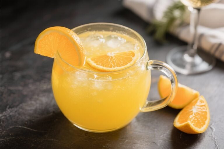 Refreshing Orange Mimosa Punch – Bright, Bubbly, and Perfect for Brunch
