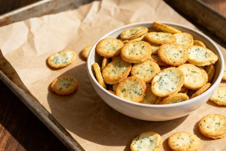 Ranch Oyster Crackers Recipe | Buttery Seasoned Snack Mix Everyone Loves