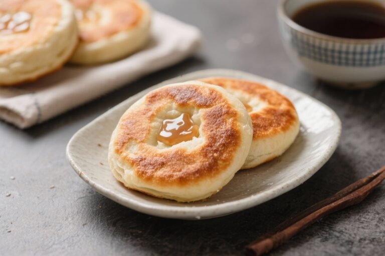 Korean Hotteok Recipe | Easy Sweet Korean Street Food Breakfast Treat