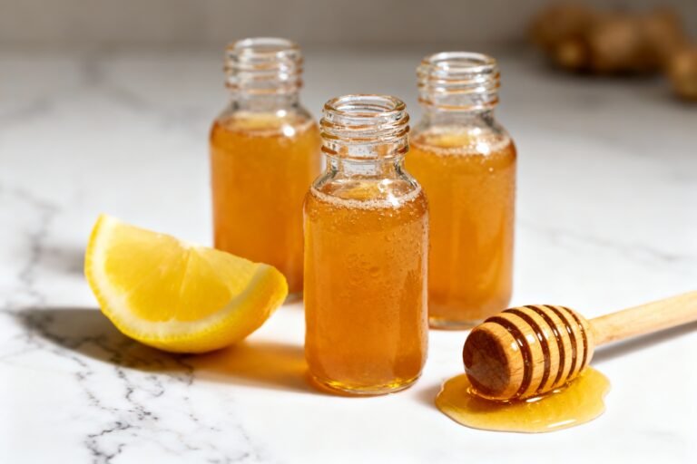 Homemade Ginger Shots Recipe | Easy Immune Boosting Health Drink