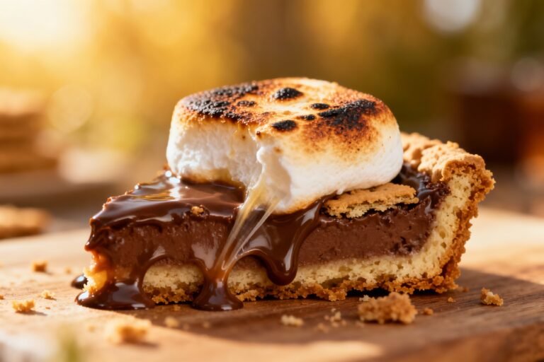 Gooey S’mores Cake Recipe