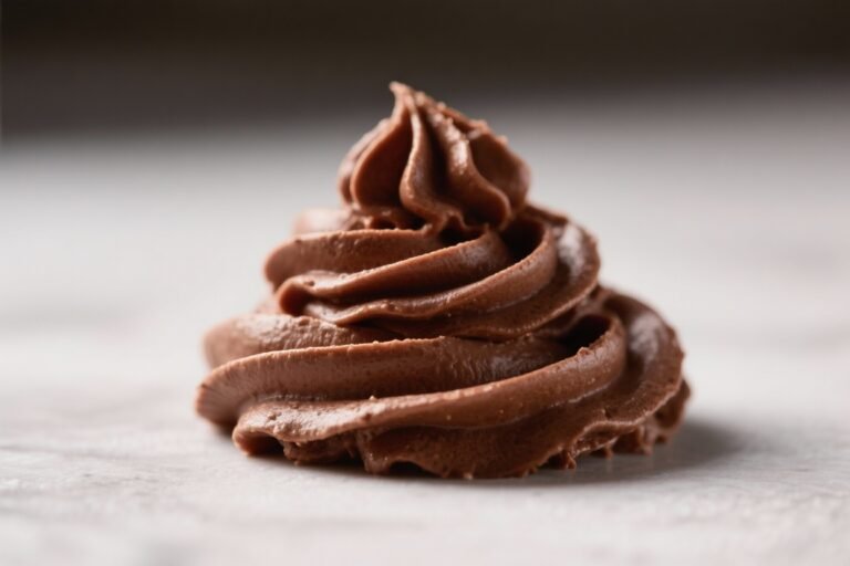 Whipped Chocolate Buttercream – Light, Silky, and Rich