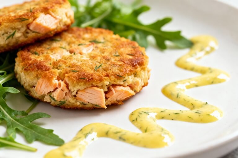 Keto Salmon Patties Recipe | Crispy Low-Carb Salmon Dinner Idea