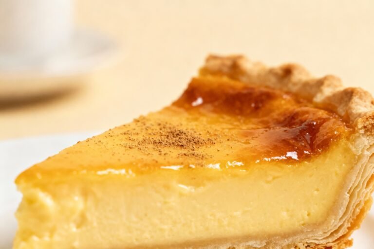 Easy Custard Pie Recipe | Classic Creamy Dessert with Simple Ingredients