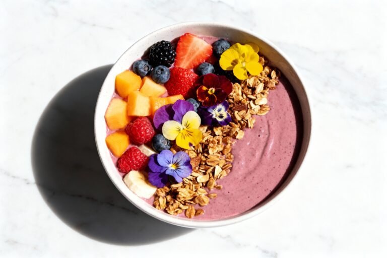 Quick Healthy Smoothie Bowl Recipe | Colorful Breakfast Bowls