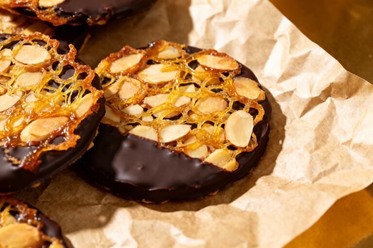 Classic Florentine Cookies With Almonds