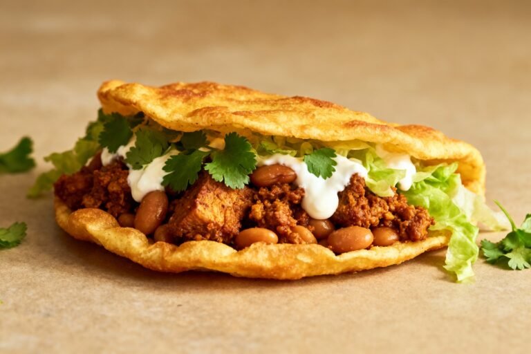 Authentic Indian Fry Bread Tacos at Home