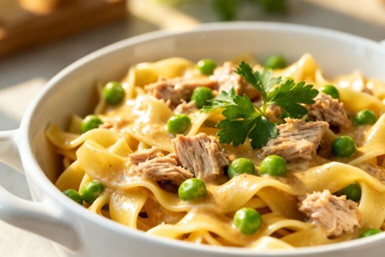 Homemade Tuna Helper Recipe | Creamy Family-Friendly Weeknight Dinner