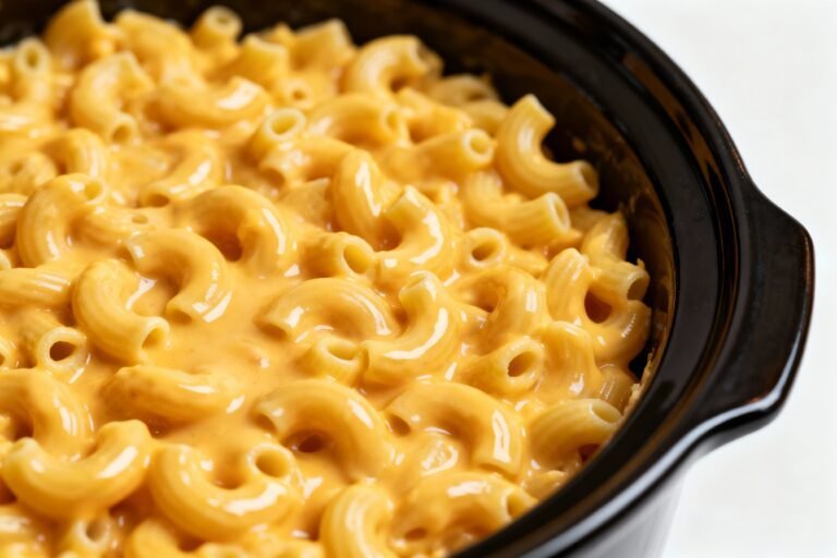 Crockpot Mac and Cheese Recipe | Creamy Slow Cooker Party Pasta