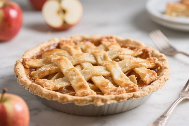 Easy Apple Pie Recipe | Simple Dessert Using Store-Bought Crust – Comforting and Quick