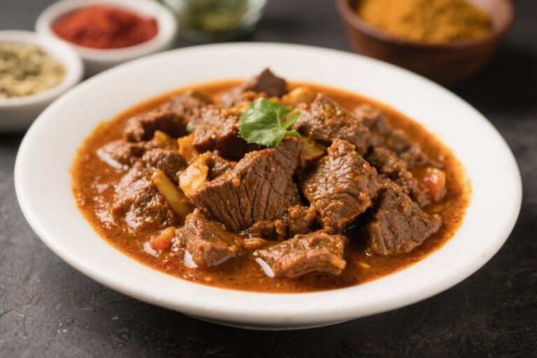 Spicy Beef Vindaloo Recipe | Traditional Indian Beef Curry With Bold Flavor – Fiery, Tangy, and Comforting
