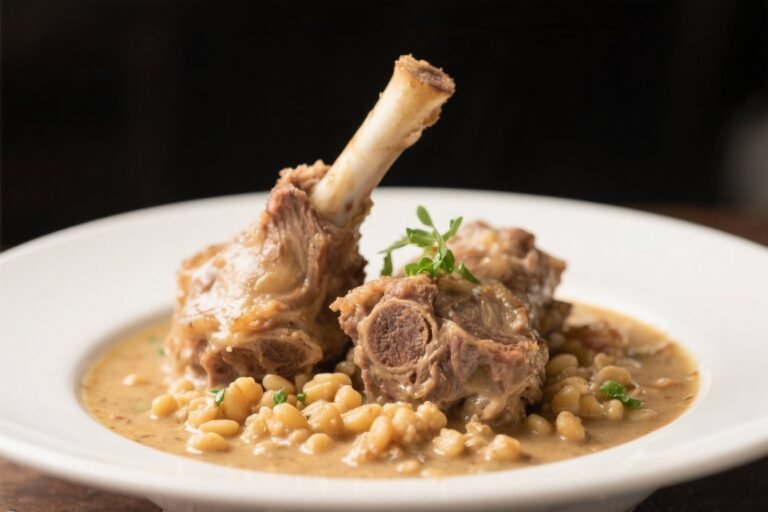 Creamy Lamb Knuckles & Samp – Comfort Food With Rich, Savory Flavor