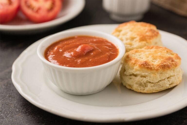 Old-Fashioned Southern Tomato Gravy Recipe | Creamy Tomato Gravy for Biscuits – A Cozy Breakfast Classic