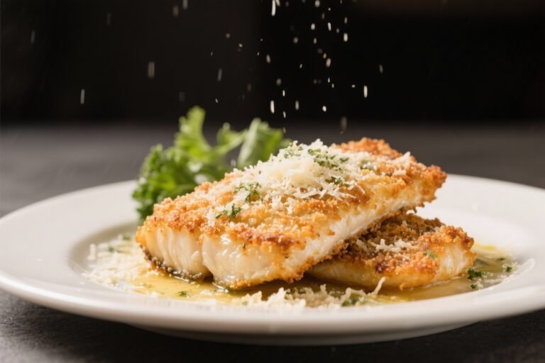 Crispy Parmesan Tilapia Recipe – Simple, Golden, and Flavorful