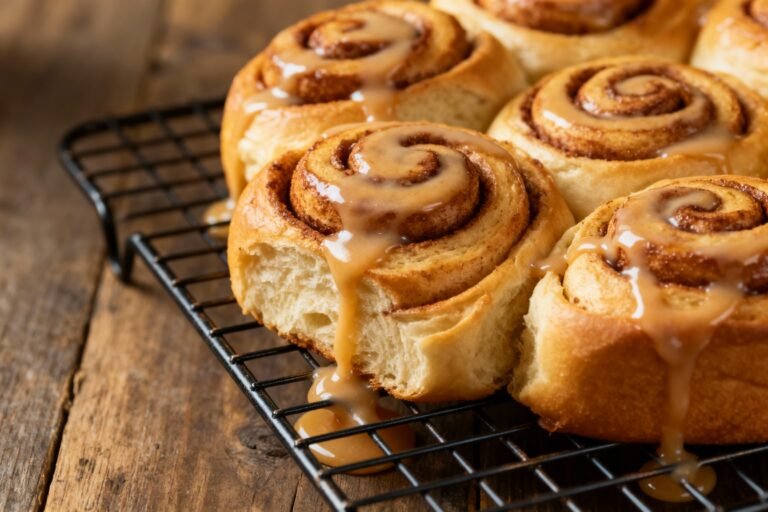 Easy Cinnamon Glaze Icing Recipe