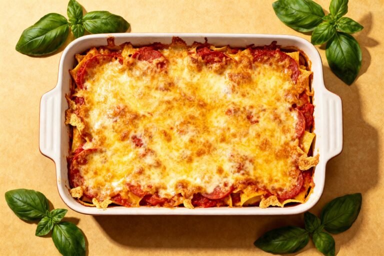 Bubble Up Pizza Casserole Recipe | Easy Family Friendly Comfort Meal