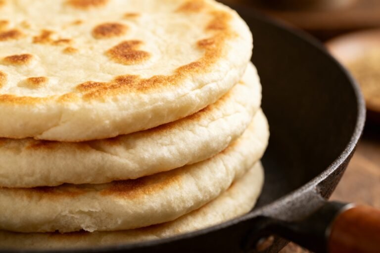 Easy 6 Ingredient Fluffy Flatbread