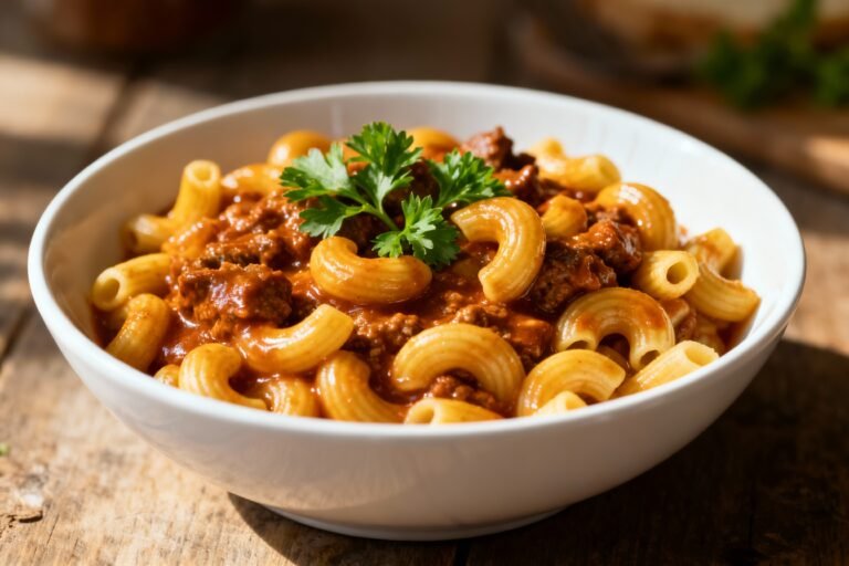 Best Old Fashioned Goulash Recipe | Classic Ground Beef Comfort Dinner