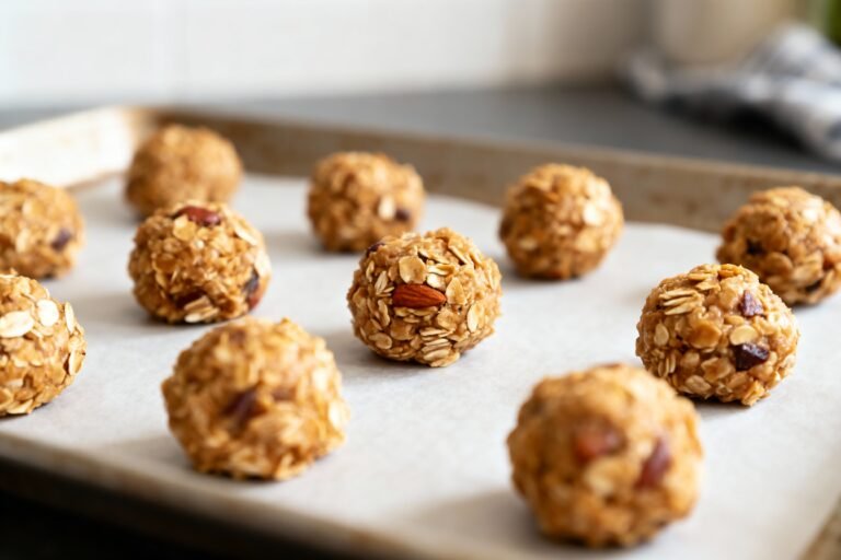 Easy Oatmeal Energy Bites Recipe | Quick Healthy No Bake Snack