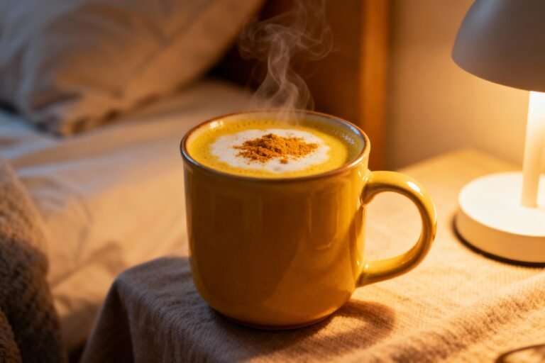 Golden Turmeric Latte Recipe | Cozy Anti-Inflammatory Bedtime Drink