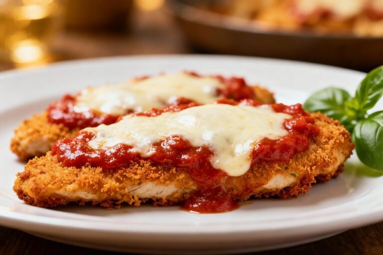 Healthy Chicken Parmesan Recipe | Easy Clean Comfort Food Dinner