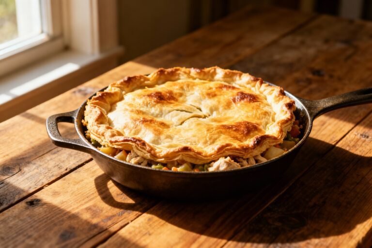 Chicken Pot Pie Recipe | Ultimate Cozy Creamy Comfort Food Classic