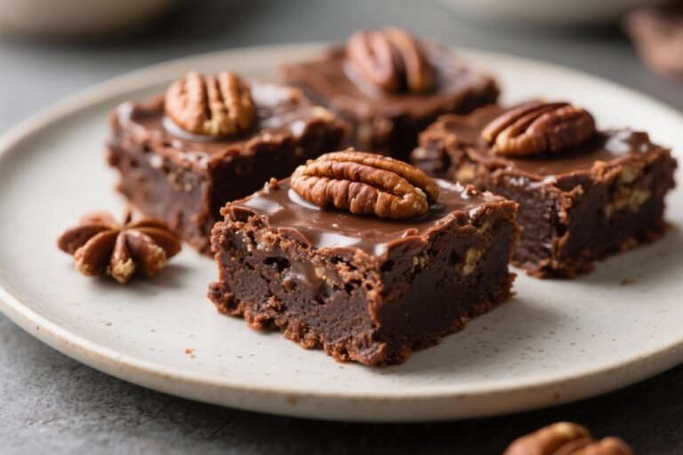 Fudgy Pecan Pie Brownies – Gooey, Nutty, and Totally Irresistible