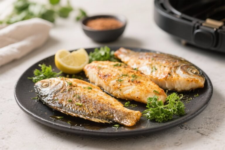 Healthy Air Fryer Tilapia Fillets – Light, Crispy, and Ready in Minutes