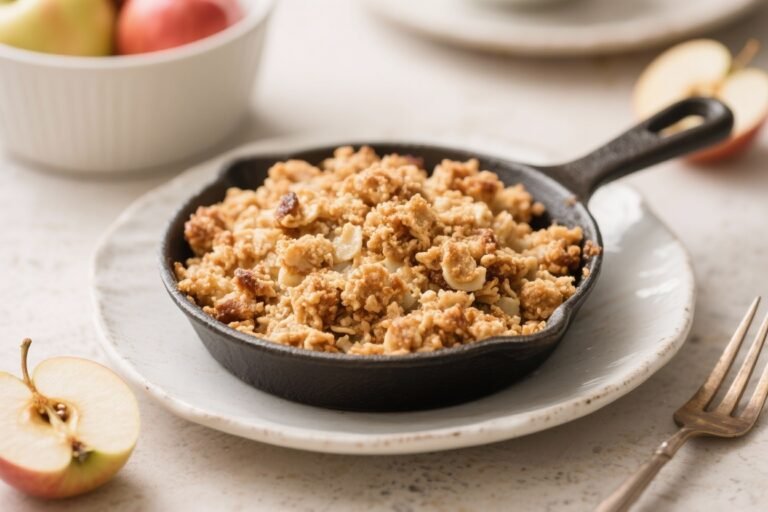 Easy Air Fryer Apple Crisp – A Cozy, Quick Dessert