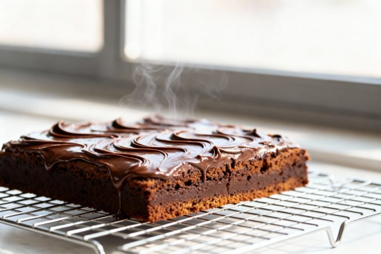 Thick and Creamy Chocolate Frosting for Brownies and Cakes
