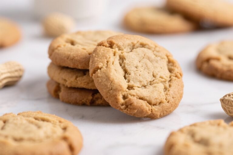 Soft Chewy Peanut Butter Cookies – Classic, Comforting, and Easy
