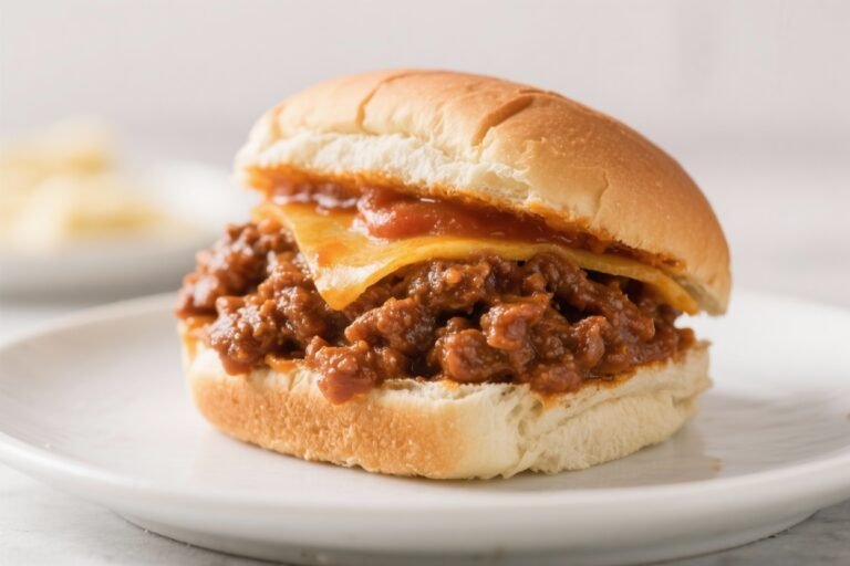 Quick 3 Ingredient Sloppy Joes – Fast, Comforting, and Crowd-Pleasing