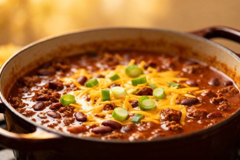 Quick Easy Chili Recipe | Classic Comfort Food Dinner in One Pot