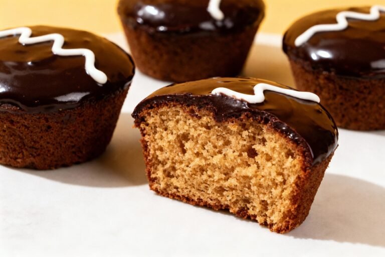 DIY Hostess Style Chocolate Cupcakes