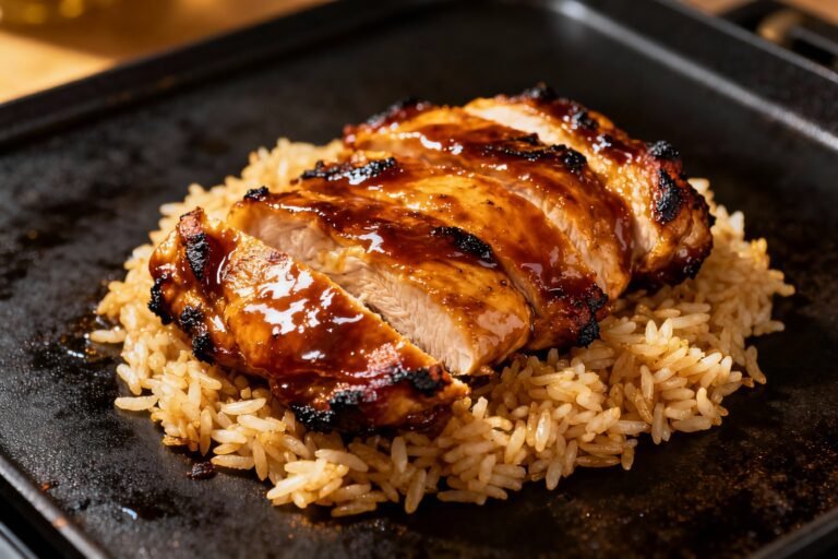 Blackstone Bourbon Chicken Recipe | Easy Griddle Dinner Packed with Flavor