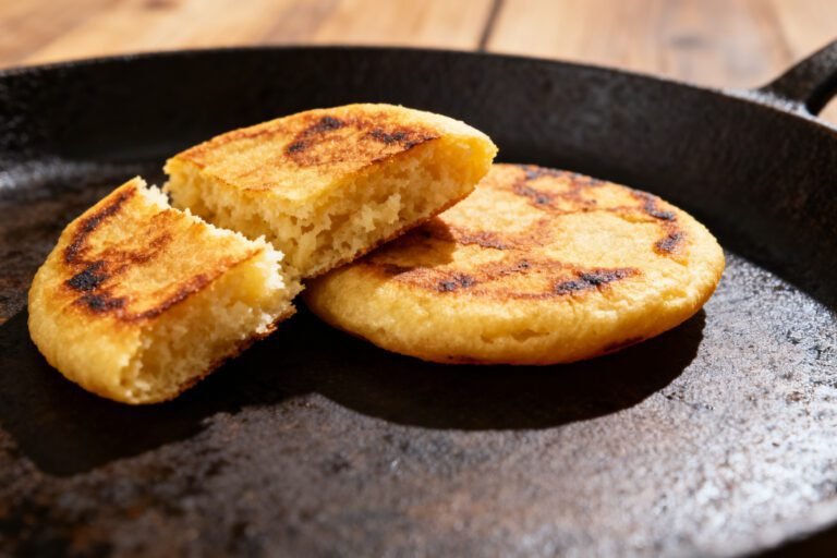 Authentic Venezuelan Arepas Recipe | Easy Homemade Crispy Corn Bread
