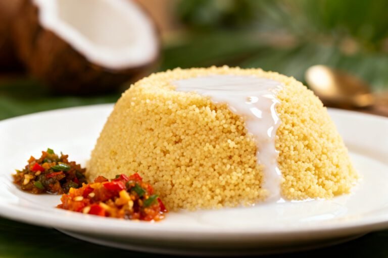 Wholesome Couscous Pittu Recipe | Easy Sri Lankan Breakfast Favorite