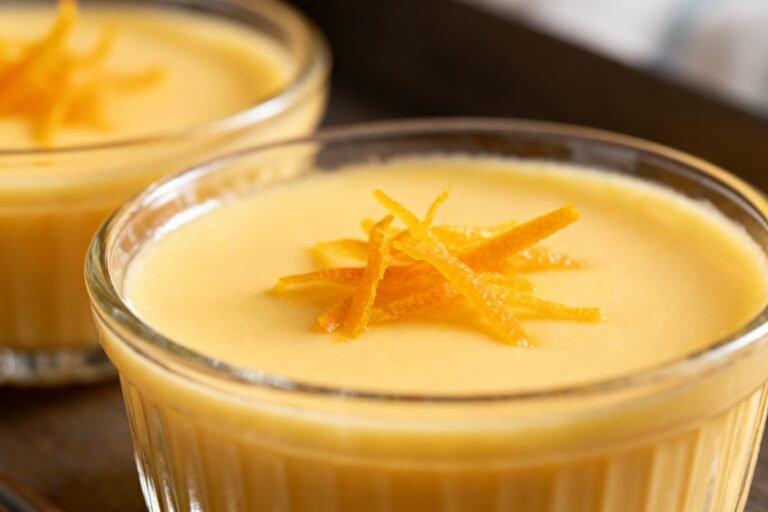 Creamy Orange Posset Recipe | Quick No Bake Citrus Dessert Treat