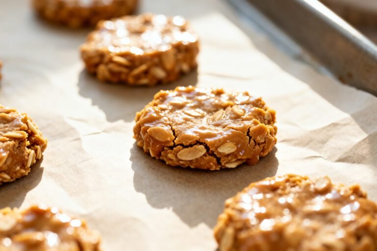 No Bake Peanut Butter Cookies Recipe | Easy Oatmeal Cookies Without Cocoa