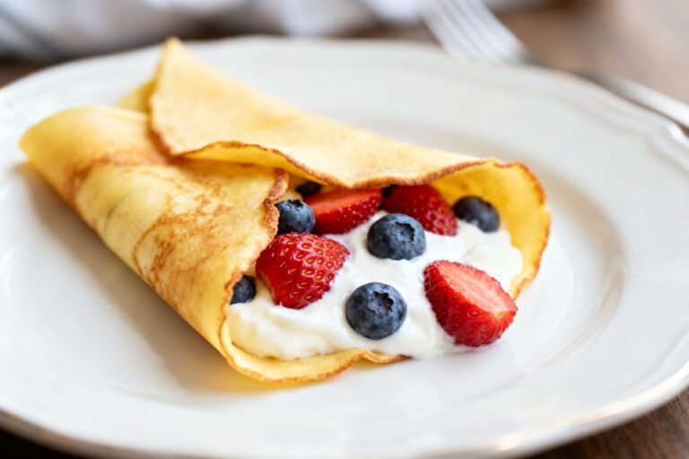 Healthy Banana Crepes Recipe | Easy Breakfast