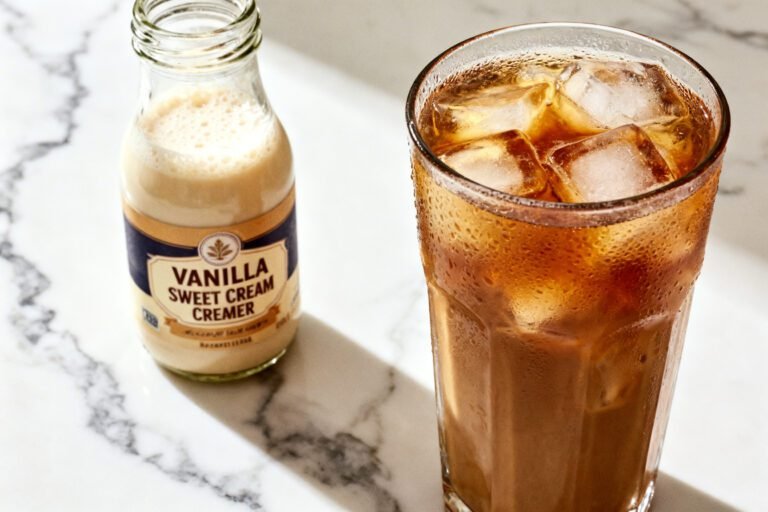 Vanilla Sweet Cream Coffee Creamer Recipe | All Natural Homemade Creamer