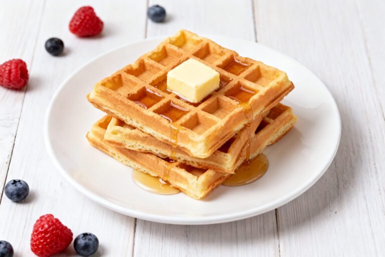 Crispy Waffle Recipe | Easy Homemade Sweet Breakfast Treat