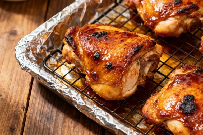 Easy Baked BBQ Chicken Recipe | Juicy Oven Baked Chicken Dinner