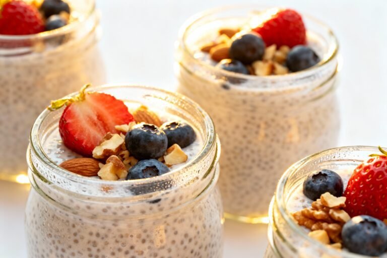 Creamy Blended Chia Pudding Recipe | Healthy Breakfast or Snack