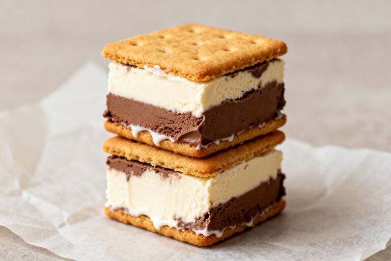 Decadent Homemade Ice Cream Sandwiches | Easy No-Bake Frozen Treat
