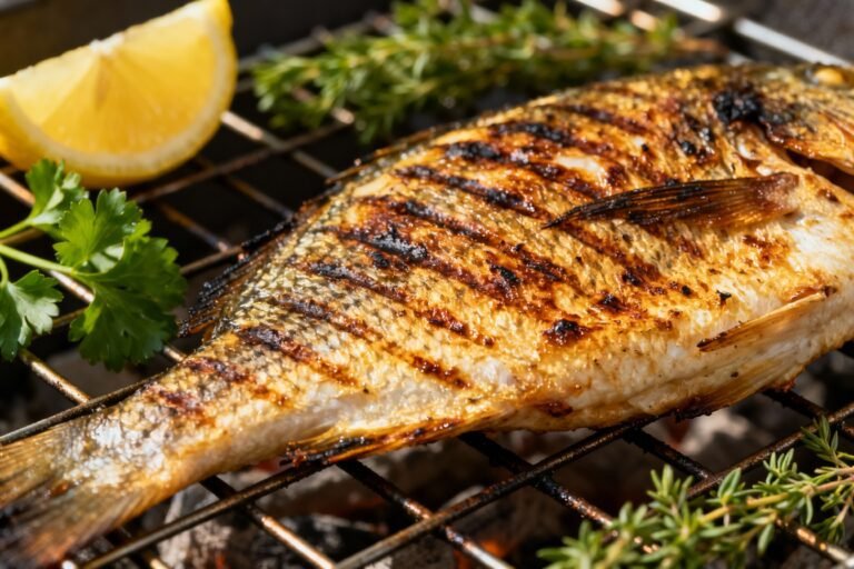 How to Cook Grilled Striped Bass | Easy BBQ Striper Fish Recipe