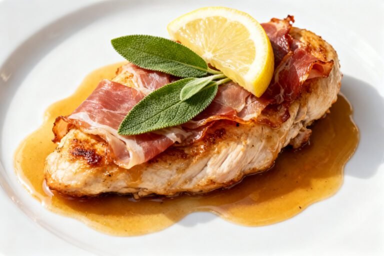 Chicken Saltimbocca Recipe | Italian Chicken with Prosciutto and Sage