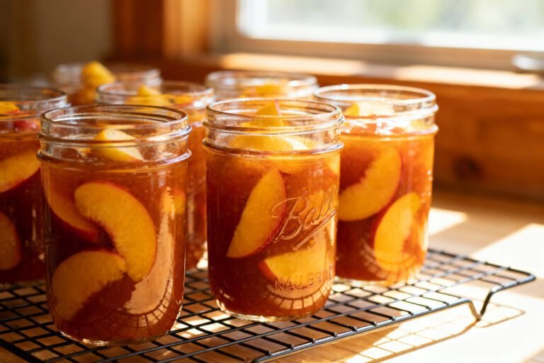 Canned Peach BBQ Sauce Recipe | Sweet & Smoky Summer Canning