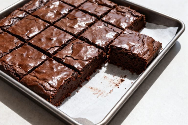 Best Fudgy Brownie Recipe | Rich Chocolate Dessert Bars