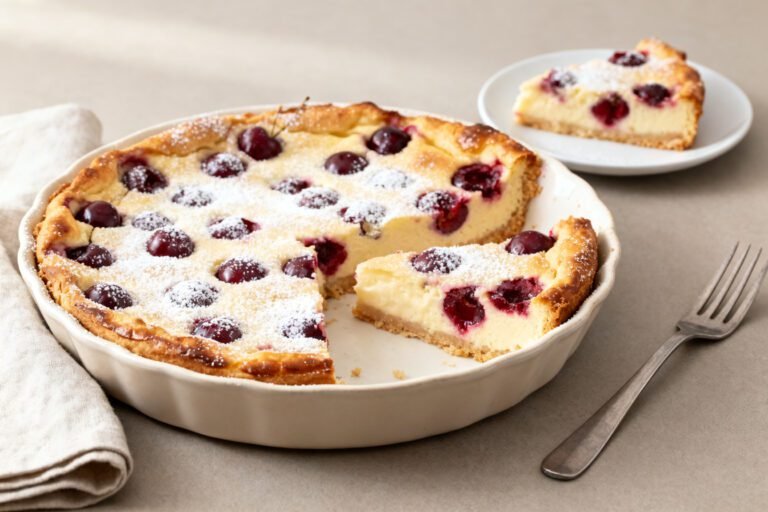 Easy Cherry Clafoutis Recipe | Classic French Cherry Dessert